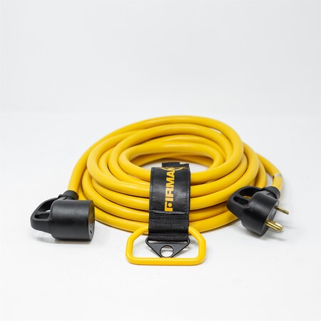 Champion Fulfillment Power Cord TT-30P to TT-30R 25ft Extension 10 AWG and Storage Strap 1110